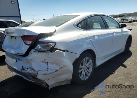 2015 Chrysler 200 Limited z USA, uszkodzony, nr VIN 1C3CCCAB5FN646141